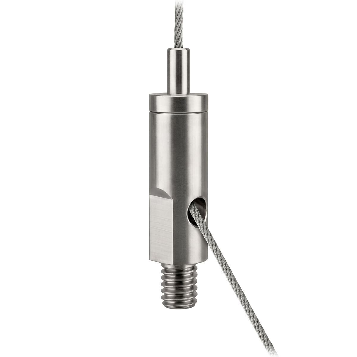 Self - Locking Large Barrel Gripper - 3/64" to 1/16" Aircraft Cable - Suspension Hardware - LEDmate