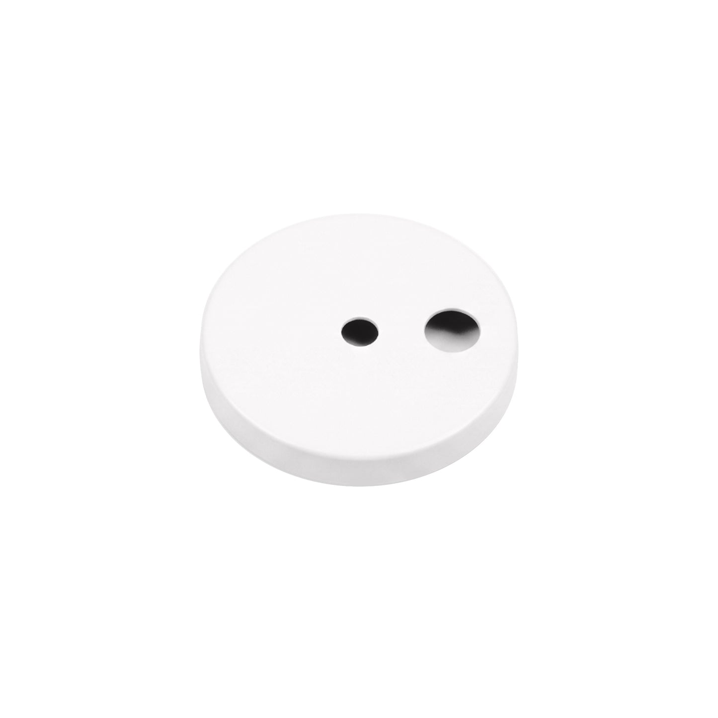 2" Round Canopy – White – 1–4 CH, 5/16 PH (FOX01-26815)