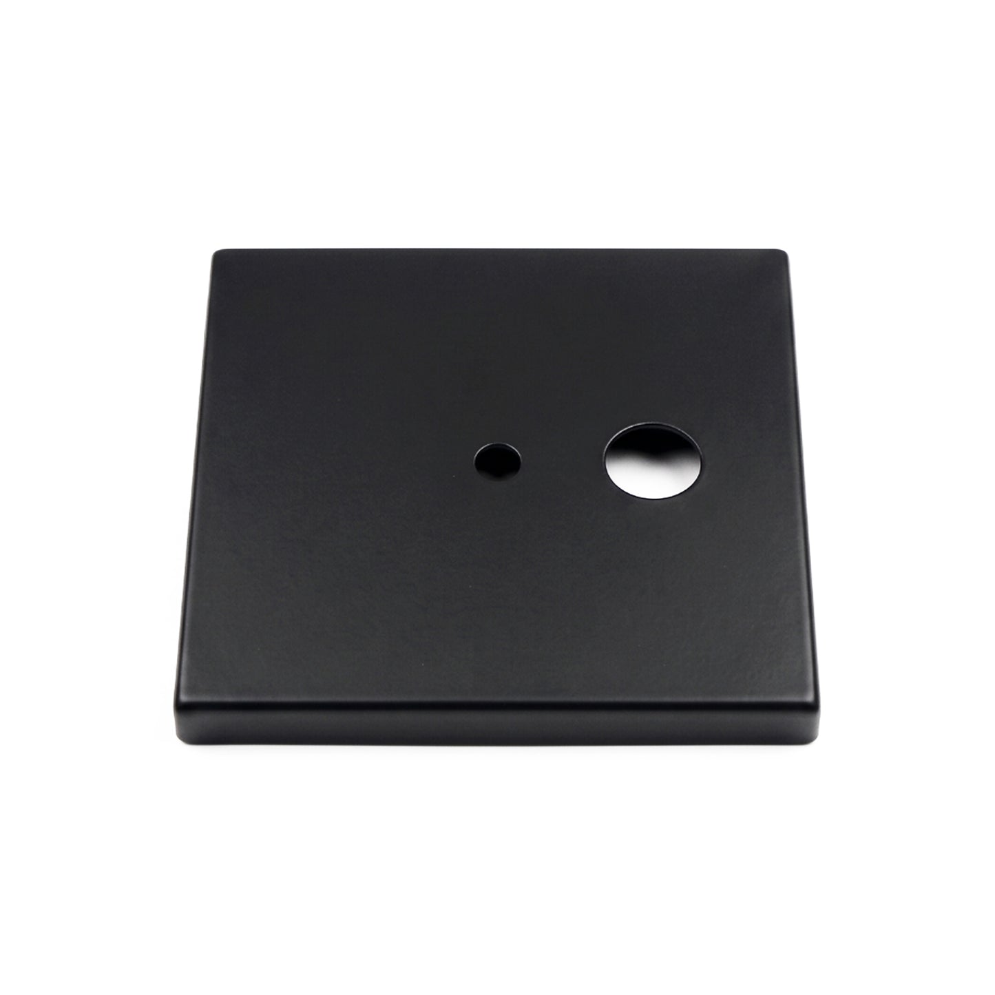 5" Square Canopy – Black – 1–4 CH, 5/8 PH (FO-28160)