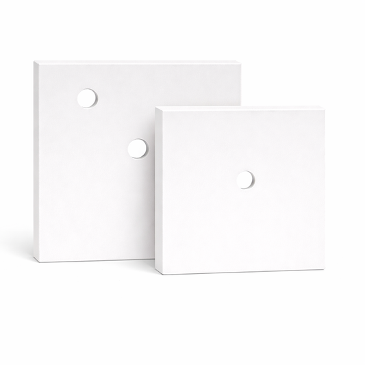5" Square Ceiling Canopy for Aircraft Cable LED Suspension Systems