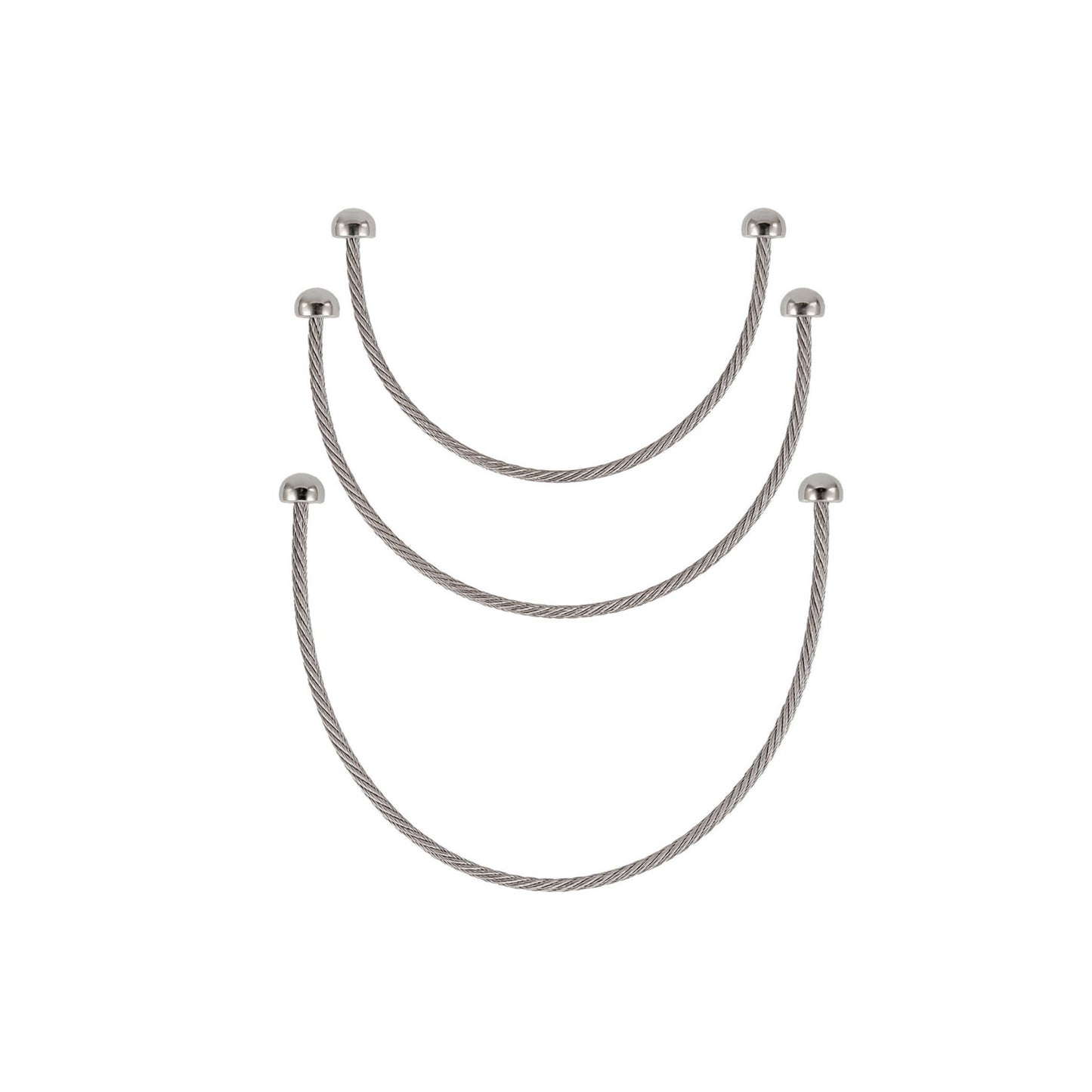 Aircraft Cable with Half Ball Ends - Cable & Cord Grippers - LEDmate
