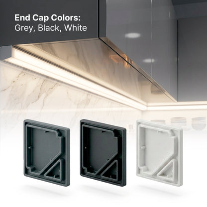 C1001 Corner Channel 16mm - LED Channels - LEDmate