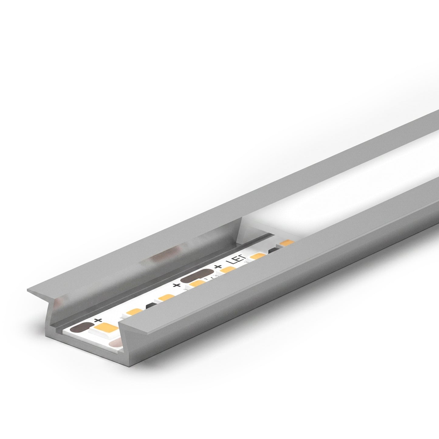 C1009 Recessed Channel 21.7mm x 5.7mm - LED Channels & Profiles - LEDmate