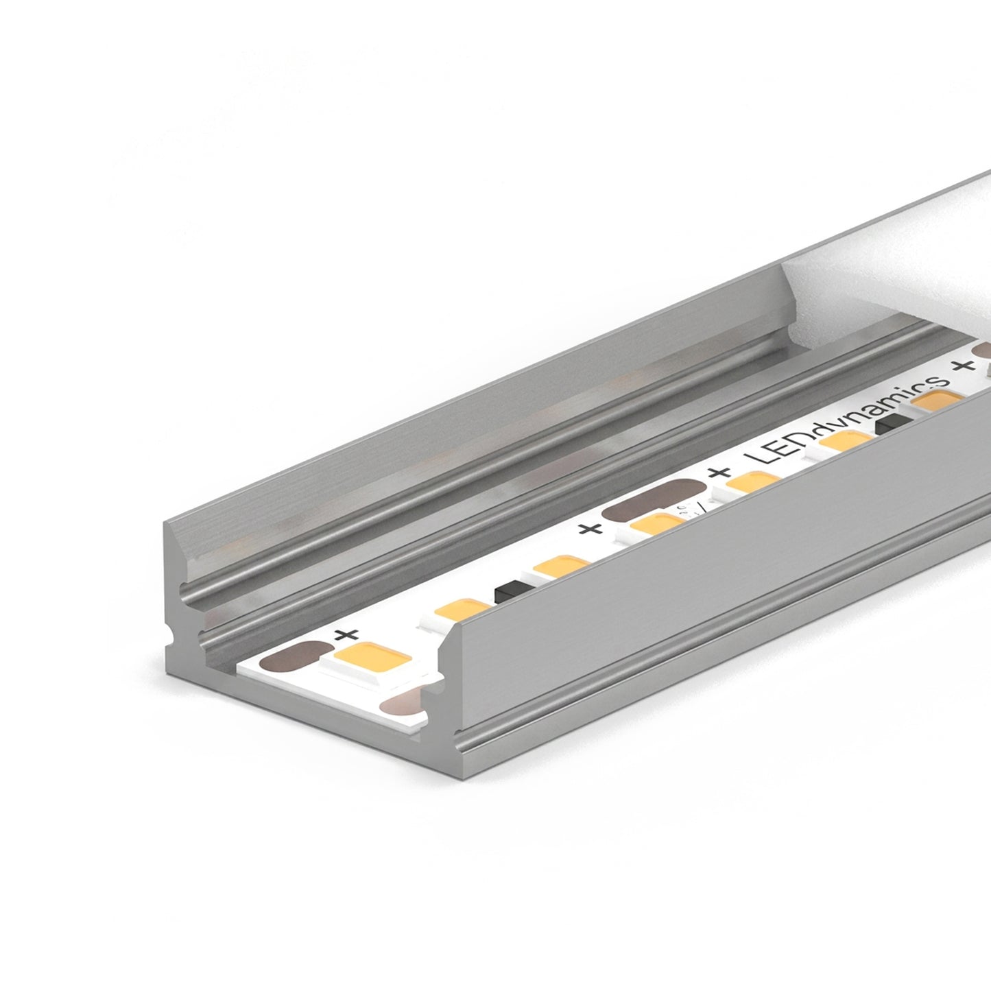 C1016 Surface Mount Channel 17.3mm x 7mm - LED Channels & Profiles - LEDmate