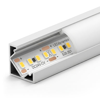 C1022 Corner Channel 18.1mm x 18.1mm - LED Channels & Profiles - LEDmate