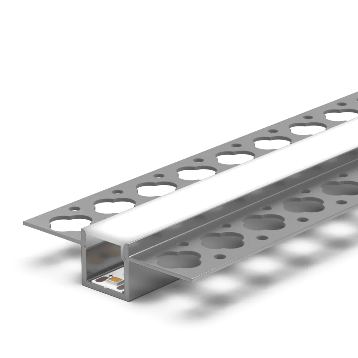C1159 Trimless Mud - in Channel 15.5mm x 15mm - LED Channels & Profiles - LEDmate