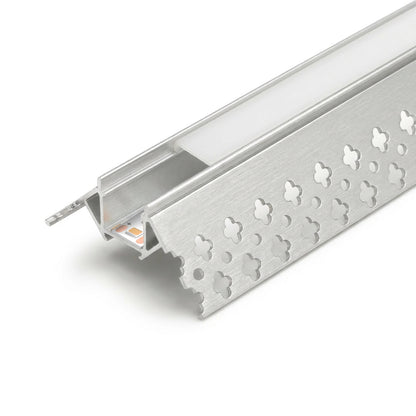 C5315 Trimless Mud - in Channel 52.8mm x 15mm - LED Channels & Profiles - LEDmate