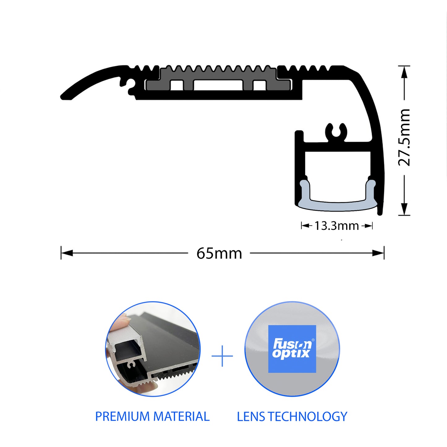 Stair Mount LED Integration System