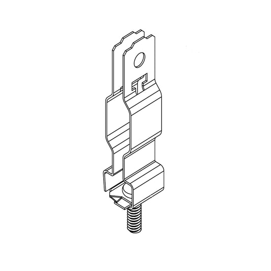 9/16" T-Bar Clip (Bolt-Slot Style) for Suspended Ceiling Systems